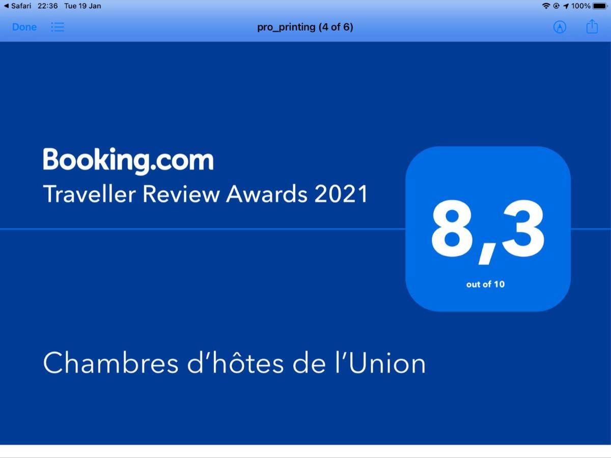 Chambres D'Hotes De L'Union Nizas  Ngoại thất bức ảnh